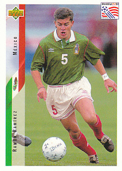 Ramon Ramirez Mexico Upper Deck World Cup 1994 Eng/Ita #22